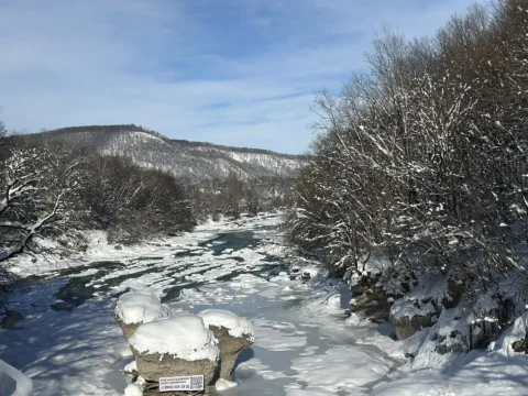 Январская Адыгея: Лаго-Наки, пещеры, водопады и термы