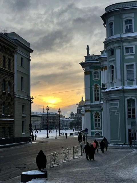 Новогодний Санкт-Петербург