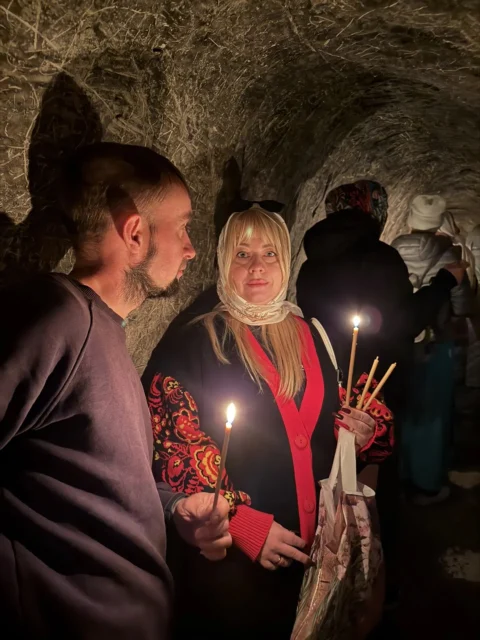 Монастыри и меловые пещеры Ольховки