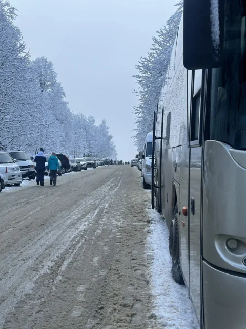 Январская Адыгея: Лаго-Наки, пещеры, водопады и термы