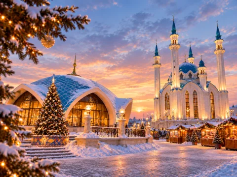 Тур в новогоднюю Казань: Кремль, Кул Шариф, Свияжск