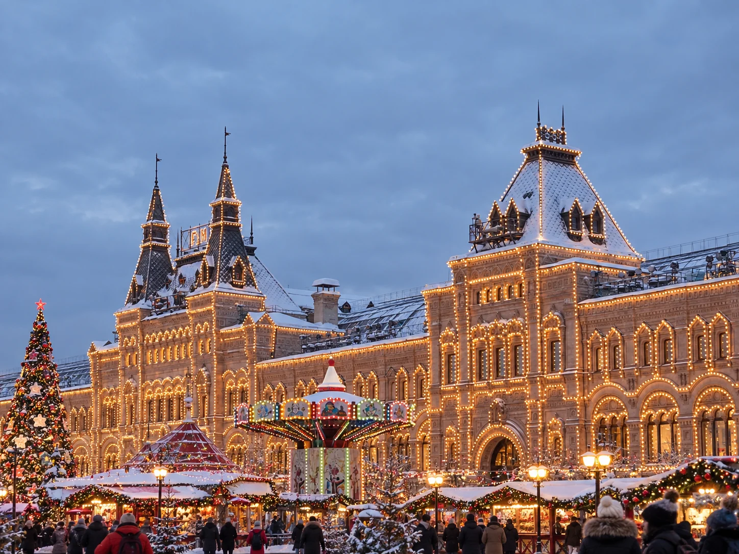 Москва и Матрона Московская: предновогоднее путешествие в сердце столицы