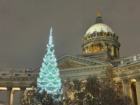 Новогодний Санкт-Петербург