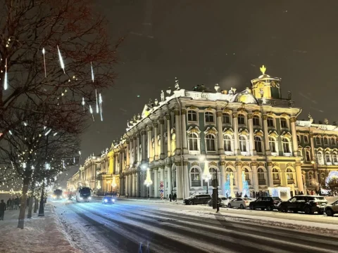Новогодний Санкт-Петербург