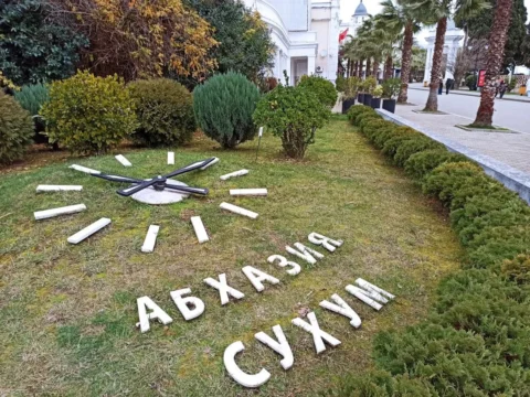 Новогодняя Абхазия - зимняя сказка, море и застолье